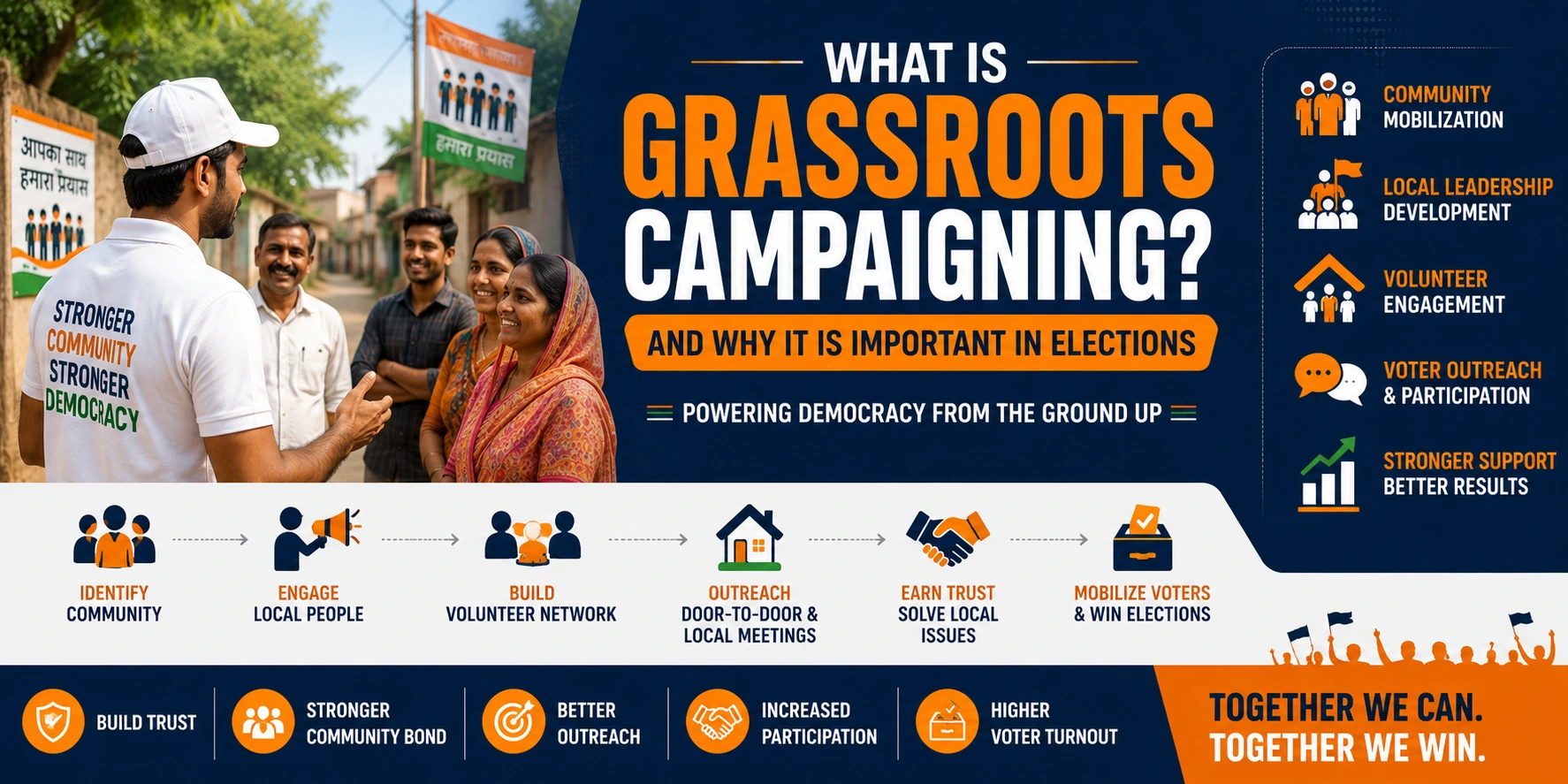 Grassroots Campaigning in Elections